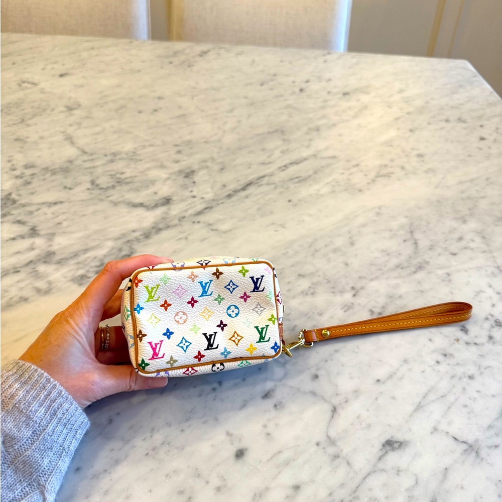 Louis Vuitton Rainbow Multicolor Monogram Wapity Wristlet - EXCELLENT Condition!